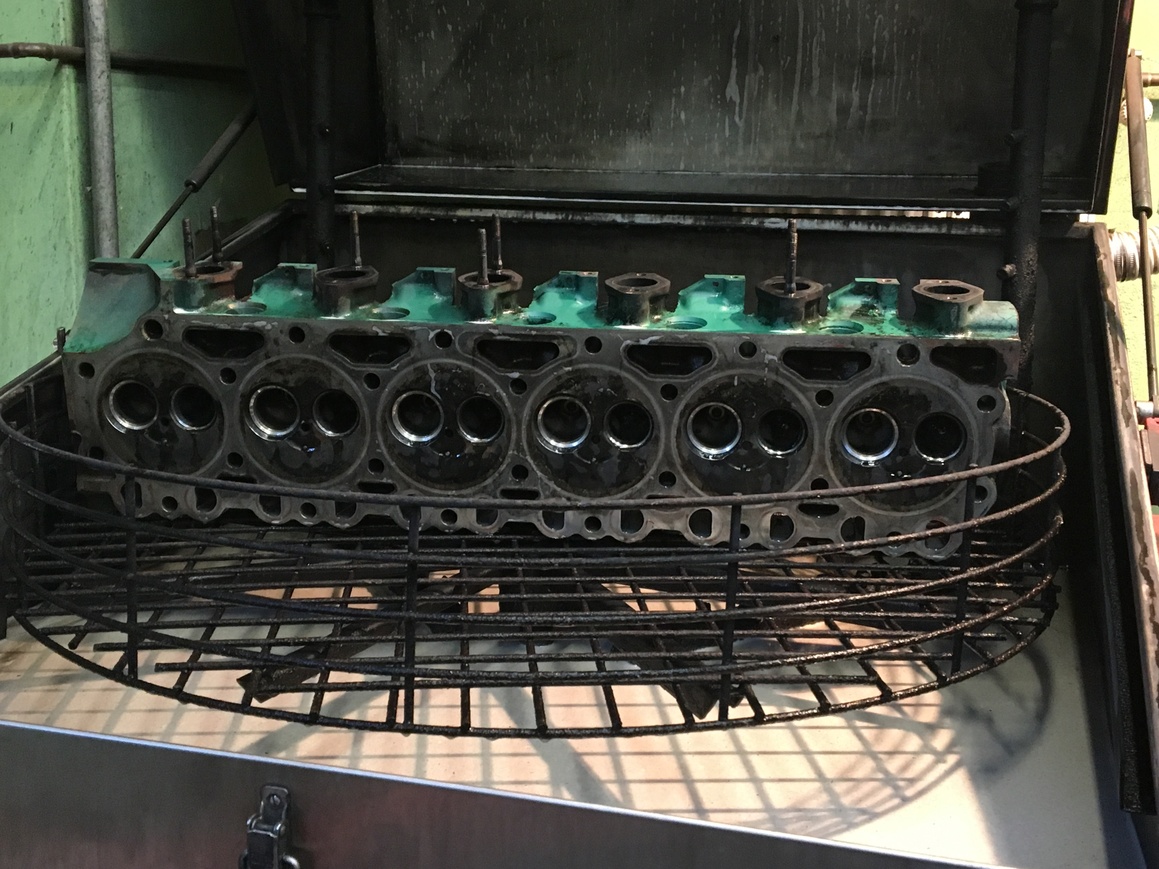 Mycie głowicy przed weryfikacją