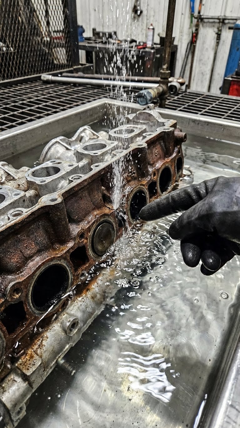 Test Szczelności Głowicy na Gorąco Poznań